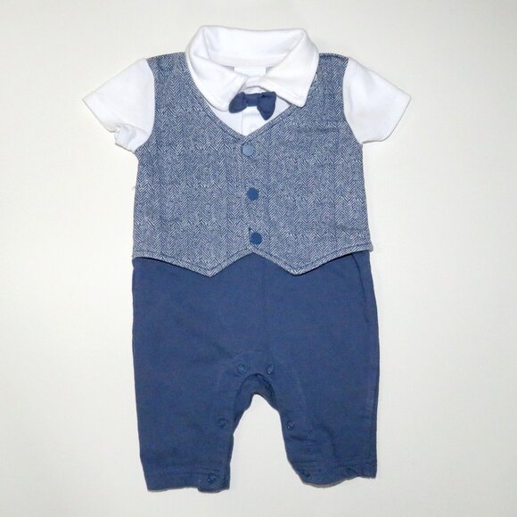 Baby "3 piece suit" romper - 3M - Picture 1 of 4